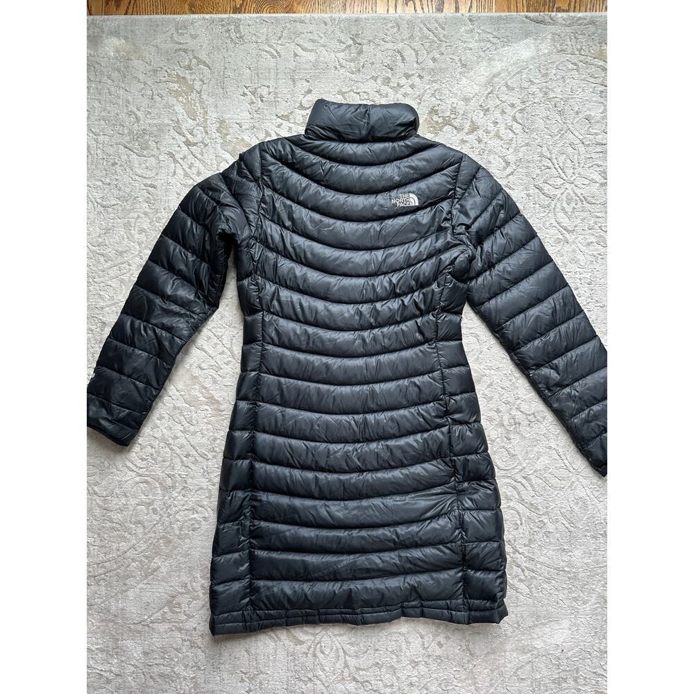 The North Face Women's XS 700 Down Gotham Long Puffer Coat Black Lightweight - Picture 5 of 11